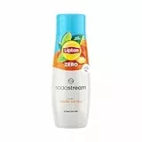 SodaStream Concentré Lipton Ice Tea Saveur Pêche Zéro pour Machine à Eau Pétillante et Soda | Préparez jusqu'à 9 Litres de Lipton en Quelques Secondes, Goût Original, 440ml