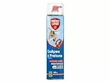 PROTECT EXPERT Spray Aérosol Guêpes, Frelons & Frelons Asiatiques - 600 ml - Jet Longue Portée 6m - Efficace Sur Les Nids - Action Choc & Foudroyante - GUEP600N
