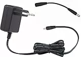 VTech - Adaptateur Secteur Duo Officiel pour Jouets, Transformateur 6V-800mA Compatible avec Kidi DJ Drums, DJ Mix, Kidi Superstar, KidiMagic Starlight et Ordinateur Genius XL - Prise Française