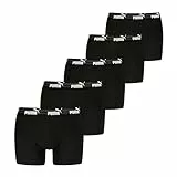 PUMA Men Bold Logo Boxer, Noir, XXL (Lot de 5) Hommes