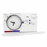Theben 7220030 Ramses 722 I Thermostat programmable analogique I Version réseau I Programme journalier ou hebdomadaire