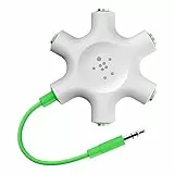 Belkin Rockstar Adaptateur multicasques pour Smartphone et Tablette (Compatible iPhone 11/11 Pro/Pro Max, iPhone XS/XS Max, iPhone XR/X, iPhone SE, Samsung Galaxy Note9, S10/S10+/S10e) Blanc