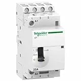 Schneider Electric iCT MAN 25A 4NA 230/240Vca Blanc