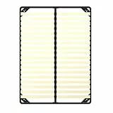 DEWINNER Sommier 140x190cm, Sommiers à Lattes pour Adulte - Cadre de Lit 140x190 avec Sommier, 2x18 Lattes, Résistant et Confortable, Montage Rapide et Facile