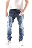 JACK & JONES Glenn Original Homme Jeans, Bleu, 33W / 32L