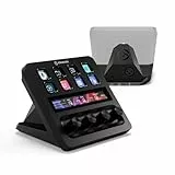Elgato Stream Deck + XLR - Mixeur audio et contrôleur, Interface XLR-vers-USB pour micro à l'arrière, Compatible avec tout micro X-LR pour les podcasts, streaming, molettes et touches LCD, PC/Mac