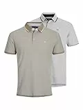 Polo Jack & Jones Paulos SS (Lot de 2)