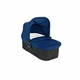 Baby Jogger nacelle pliable pour poussettes simples City Mini 2 et City Mini GT2, 0-6 mois (9 kg), windsor (noir/bleu)