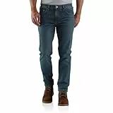 Carhartt Jean pour homme Rugged Flex Relaxed Fit Tapered Jean - Bleu - W32/L34