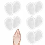 SULIUDAJI 10Pcs Demi Semelles Coussinet, Semelles Coussinet Plantaires, demi semelle silicone avant pied pour Les Femmes Porter Les Chaussures à Talons Hauts