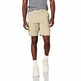 Amazon Essentials Short chino, coupe ajustée, 22,86 cm Homme, Kaki, 38W