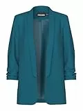 PIECES Blazer Noos de Pcboss 3/4, Deep Lagoon, XL Femme
