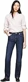 Tommy Hilfiger Jean Femme Classic Straight Fit, Bleu (Dark Blue), 26W/28L