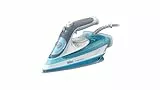 Braun Household Braun TexStyle 5 SI 5006 BL Fer à Repasser Semelle FreeGlide 3D, Vapeur Verticale, 2600 W, Effet Pressing 180 g/Min, réservoir d'eau 300 ML, Bleu