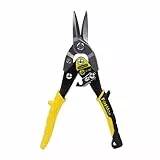 Stanley FATMAX Cisaille Aviation Tête Droite Acier Forgé Chromé Double Action de Pivot pour Plus de Puissance Poignées Ergonomiques Gamme FATMAX Robuste et Ergonomique 2-14-563