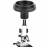 Bindpo Adaptateur de Microscope T2-EOS avec Filetage M42, Convertisseur pour Oculaire de Microscope à Monture T 23.2mm vers pour Canon Appareil Photo Reflex à Montures EOS
