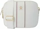 Tommy Hilfiger Sac à Bandoulière Femme Poppy Camera Bag Large Bandoulière, Ivoire (Ecru Corp), Taille Unique