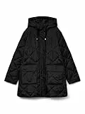 VERO MODA Coat Vmmillie Tessa Manteau Noos, Noir, XL Femmes