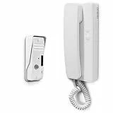Avidsen - Interphone et sa platine de rue sur 2 fils, double commande portail/portillon - Avidsen - 112110