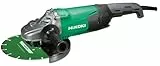 HIKOKI 51124166 - Amoladora 2200W disco 230mm 6600 rpm con empuñadura y disco G23SW2