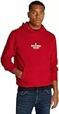 Tommy Hilfiger Sweat à Capuche Homme avec Capuche, Multicolore (Medium Red), L
