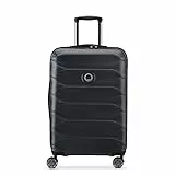 DELSEY PARIS - Meteor EU - Valise soute Rigide 68 cm x 44 cm x 26 cm cm - 65 L - L - Noir