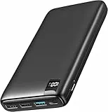 A ADDTOP 26800mAh Batterie Externe - 22.5W Power Bank Charge Rapide- Batterie Portable Power avec Ecran LED, 3 USB-A Sortie & 1 USB-C Sortie, Entrée pour Smartphone, iPhones, Tablets