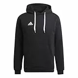 adidas Entrada 22 Sweat Hoodie Hooded Homme, Black, M