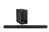 Polk Audio Signa S3 Barre de Son TV avec Caisson de Basses, HDMI Arc, Bluetooth, Google Chromecast, Barre de Son avec décodage Dolby Digital 5.1, AUX, entrée Optique, Noir