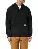 Carhartt K122 Sweatshirt à capuche avec fermeture Éclair avant , noir , S