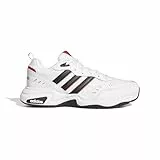 adidas Homme Strutter Shoes, Cloud White / Core Black / Active Red, 42 EU