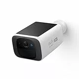 eufy Security, eufy Camera Surveillance WiFi exterieure sans Fil Solaire SoloCam S220, résolution 2K, Compatibile avec Alexa, Wi-FI 2,4 GHz, sans Frais Mensuels