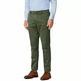Hackett London Chino Kensington Pantalon, Vert (Vert thym), 34 W/32 L Homme