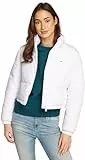 Tommy Jeans TJW CRP ESSENTIAL PUFFER Doudoune Femme, Blanc (White), L