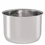 Sicheer Rechange en acier inoxydable pour pot intérieur de casserole compatible avec Ninja Foodi 8 l