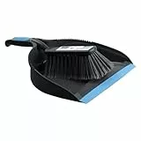STARWAX - combiné pelle-balayette - ramassage d'appoint - bords cranté - ergonomique - fibres fleurées pour absorbtion de la poussière - conception française - 33cm