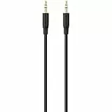 Belkin Câble Auxiliaire avec Connecteurs Plaqués or - 1M - Noir