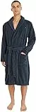 Tommy Hilfiger Homme Peignoir De Bain Coton, Bleu (Navy Blazer), L