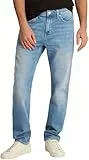 Tommy Jeans Jean Homme Ryan Slim Stretch, Bleu (Denim Medium), 36W/38L