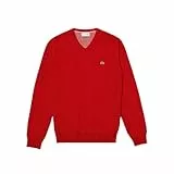 Lacoste AH4087 Pull, Rouge (Rouge/Farine AZC), L Homme