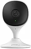 Imou Caméra Surveillance WiFi Intérieur IP Caméra Sécurité Bébé 3MP avec Vision Nocturne Détection de Mouvement Humain et de Son Micro Intégré Audio Bidirectionnel Compatible avec Alexa(Cue 2C)