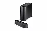 Polk Audio MagniFi Mini AX Barre de Son Ultra-Compacte avec Subwoofer sans Fil, Dolby Atmos, DTS:X, HDMI eARC, Bluetooth, AirPlay 2, Google Chromecast - Noir