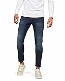 G-STAR Homme Jean Revend Skinny, Bleu (DK Aged 51010-6590-89), 32W / 32L