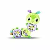 VTech - Myrtille Twist Chenille, Hochet Bébé Interactif et Musical, Activité Manuelle d'Éveil, Jouet de Dentition, Cadeau de Naissance Bébé Dès 3 Mois - Contenu en Français