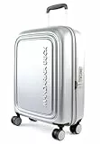 Mandarina Duck Logoduck + Trolley Cabin Silver (Argent) 40 X 55 X 20 (L X H X W)