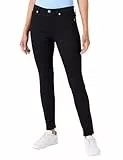 Tommy Hilfiger Jean Femme Como Skinny Fit Mid Rise, Noir (Black), 28W/32L