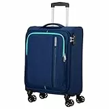 American Tourister Sea Seeker - Spinner S, bagage à main, 55 cm, 36 L, bleu (Combat Navy)
