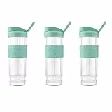 H.KOENIG BTL18 KIT BOUTEILLE POUR MINI-BLENDER SMOO18, Vert Pastel