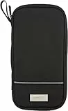 Amazon Basics Nylon Organisateur de Voyage RFID, Noir, Uni