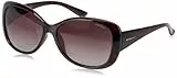 Polaroid - Lunette de soleil P8317 Rectangulaire - Femme Noir 58